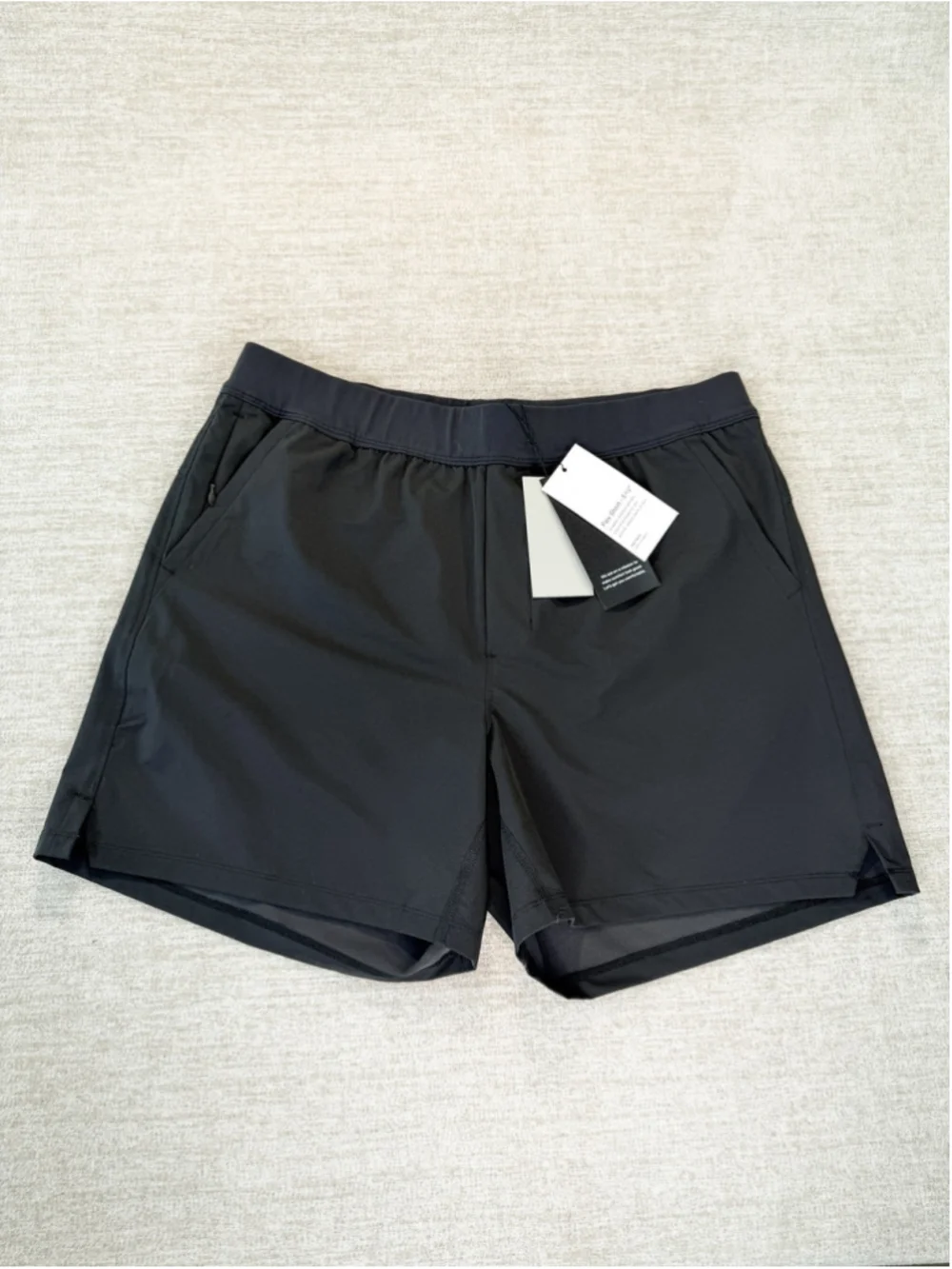 NWT Men’s Public Rec Flex Shorts 5.5 Inseam 36 Black Gym Workout Active Athletic